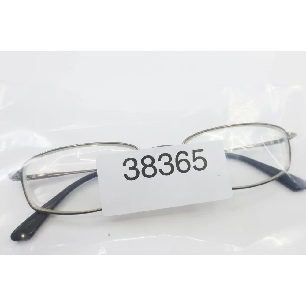 Marchon M512 033 Gunmetal Rectangular Metal Eyeglasses Frames 51-18-140